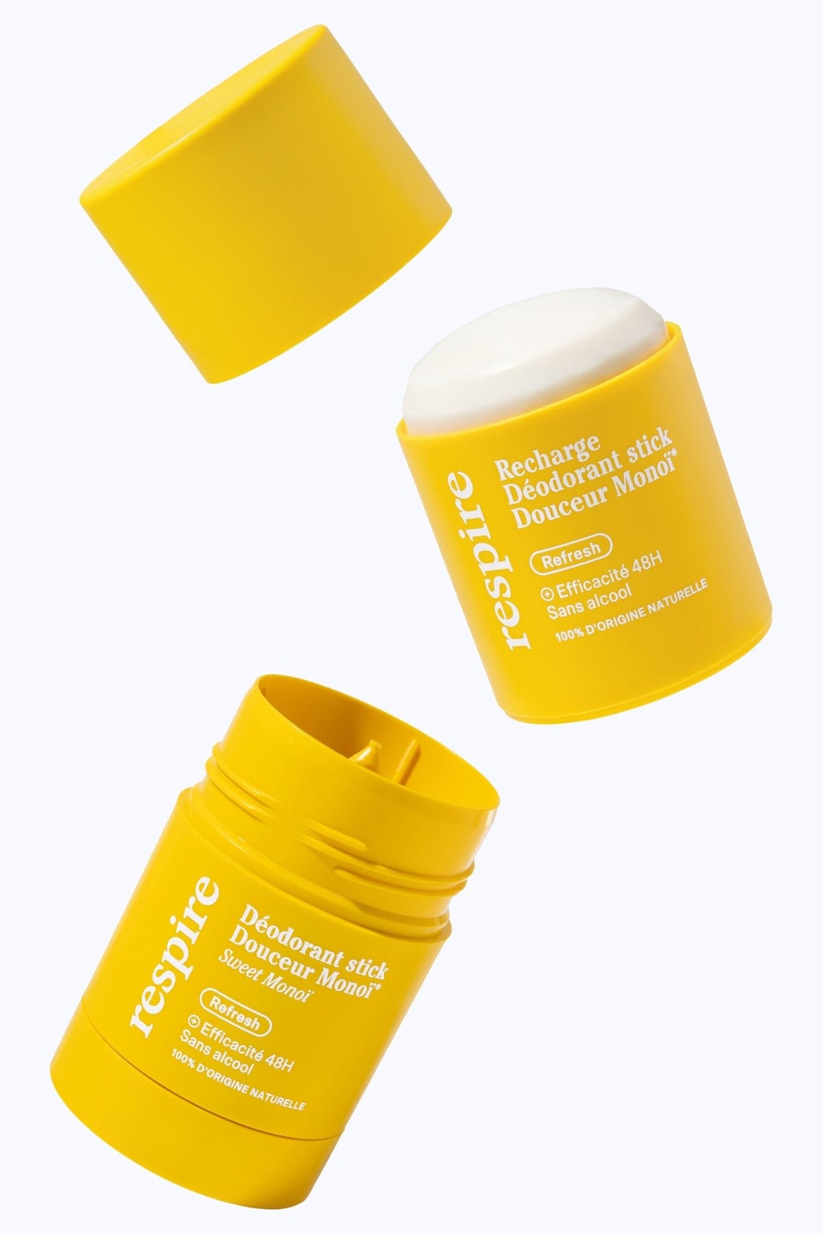 Kit Recharge Déodorant stick Douceur Monoï